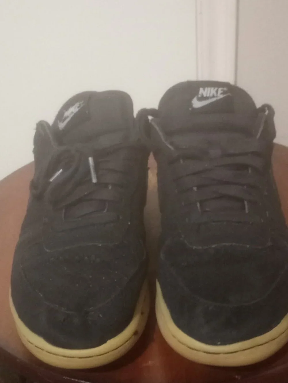 Big Nike Lux Low Black Snakeskin Gum Men's Size 8 Rare Edition